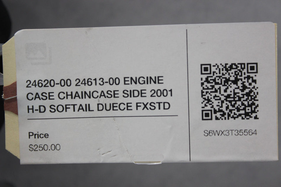 24620-00 24613-00 LEFT ENGINE CASE CHAINCASE SIDE 2001 H-D SOFTAIL DUECE FXSTD