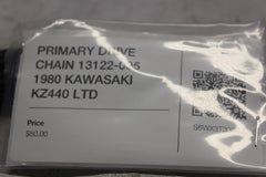 PRIMARY DRIVE CHAIN 13122-005 1980 KAWASAKI KZ440 LTD