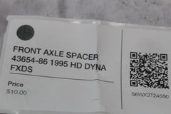 FRONT AXLE SPACER 43654-86 1995 HD DYNA FXDS