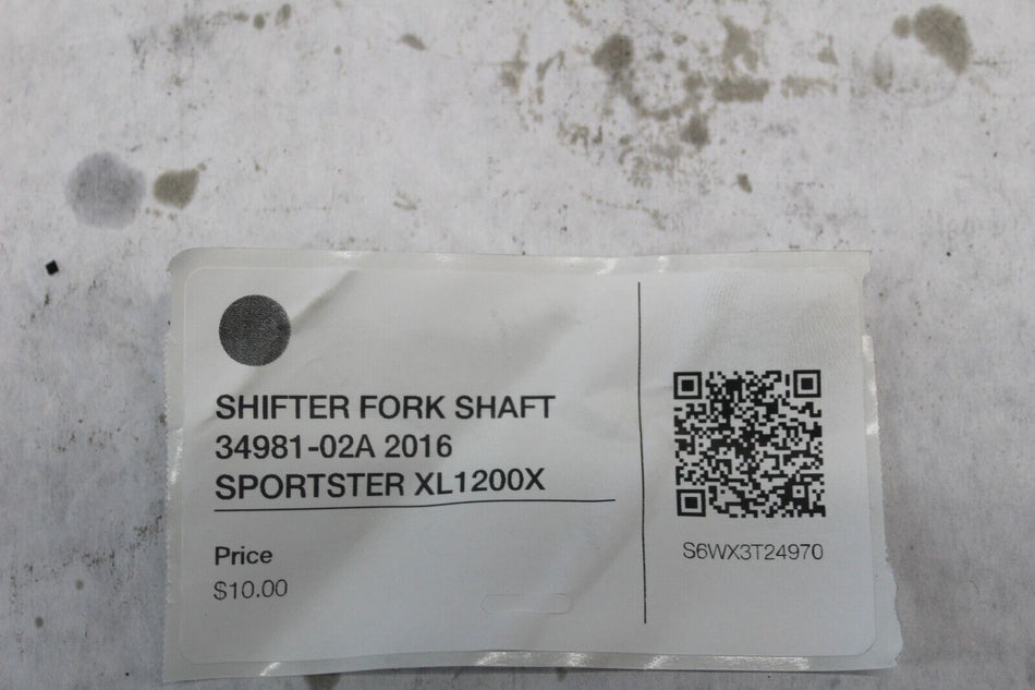 SHIFTER FORK SHAFT 34981-02A 2016 SPORTSTER XL1200X