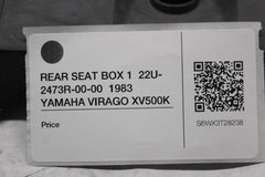 REAR SEAT BOX 1  22U-2473R-00-00  1983 YAMAHA VIRAGO XV500K