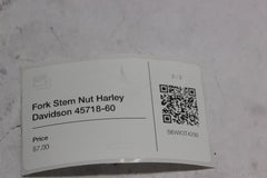 Fork Stem Nut Harley Davidson 45718-60