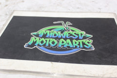 SADDLEBAG, LEFT LID (STERLING SILVER METALLIC) 81450-MB9-870ZA 1982 HONDA GL1100