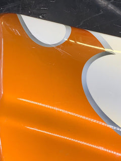 66250-09 LEFT SIDE COVER CUSTOM PAINT HARLEY DAVIDSON