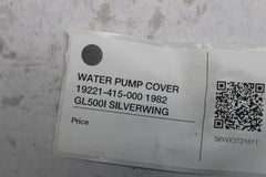 WATER PUMP COVER 19221-415-000 1982 GL500I SILVERWING