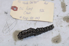 OEM Honda Motorcycle Oil Pump Chain 52L #15140-415-003 2003 CBR900RR
