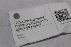 RADIATOR PRESSURE CAP (STD 1.1) 49085-1070 2004 KAW KX250F