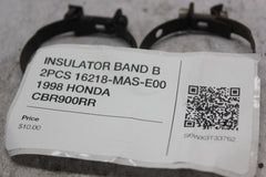 INSULATOR BAND B 2PCS 16218-MAS-E00 1998 HONDA CBR900RR