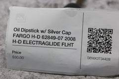 Oil Dipstick w/ Silver Cap FARGO ND 62849-07 2008 H-D ELECTRAGLIDE FLHT