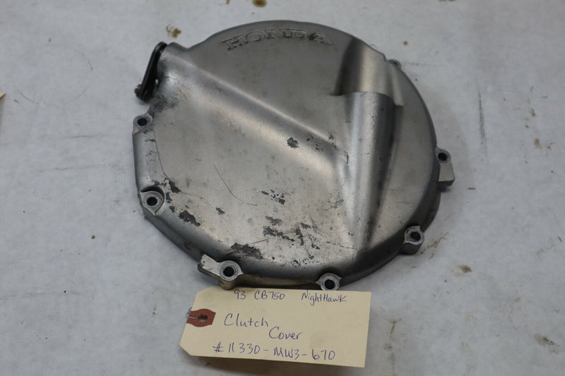 OEM Honda Motorcycle Clutch Cover 1993 CB750 11330-MW3-670