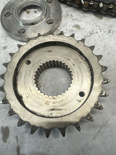 PBI SPROCKET 2073S-50T CHAIN CONVERSION PARTS 302-25T HARLEY DAVIDSON