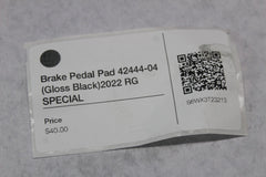 Brake Pedal Pad 42444-04 (Gloss Black)2022 RG SPECIAL