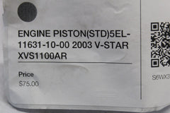 ENGINE PISTON (STD) 5EL-11631-10-00 2003 V-STAR XVS1100AR