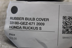 RUBBER BULB COVER 33180-GEZ-671 2009 HONDA RUCKUS S