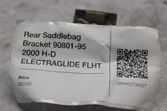 Rear Saddlebag Bracket 90801-95 2000 H-D ELECTRAGLIDE FLHT
