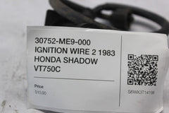 30752-ME9-000 IGNITION WIRE 2 1983 HONDA SHADOW VT750C