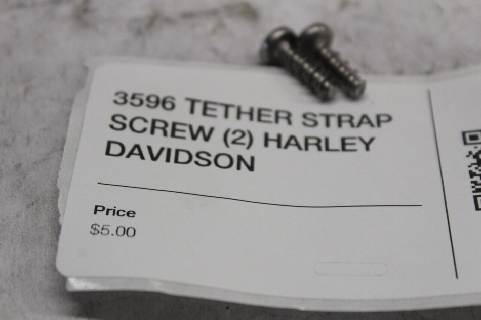 3596 TETHER STRAP SCREW (2) HARLEY DAVIDSON
