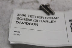 3596 TETHER STRAP SCREW (2) HARLEY DAVIDSON