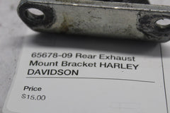 65678-09 Rear Exhaust Mount Bracket HARLEY DAVIDSON