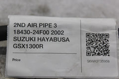 2ND AIR PIPE 3 18430-24F00 2002 SUZUKI HAYABUSA GSX1300R
