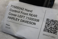 71500338 Hand Control Front REAR Cover LEFT 71500342  HARLEY DAVIDSON