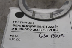 RH THRUST BEARING (GREEN) 12228-24F00-0D0 2008 SUZUKI GSX1300R