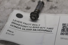 LEVER PIVOT BOLT (BRAKE)90114-MA5-671 1982 HONDA GL500I SILVERWING