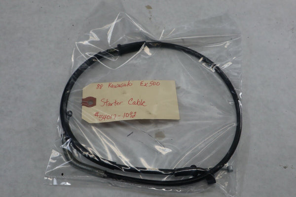 OEM Kawasaki Motorcycle Starter Cable 1988 EX500 54017-1092