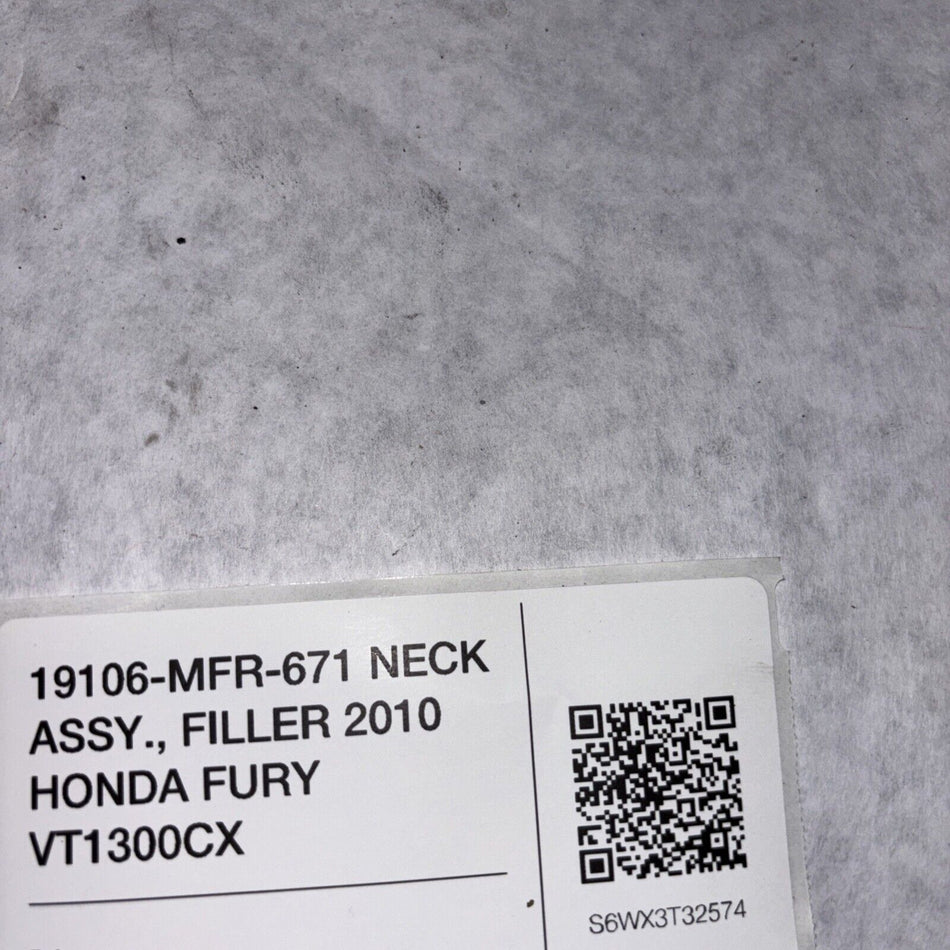 19106-MFR-671 NECK ASSY., FILLER 2010 HONDA FURY VT1300CX