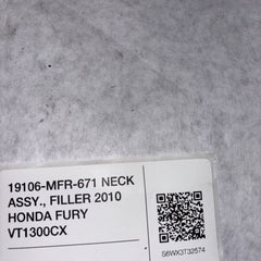 19106-MFR-671 NECK ASSY., FILLER 2010 HONDA FURY VT1300CX