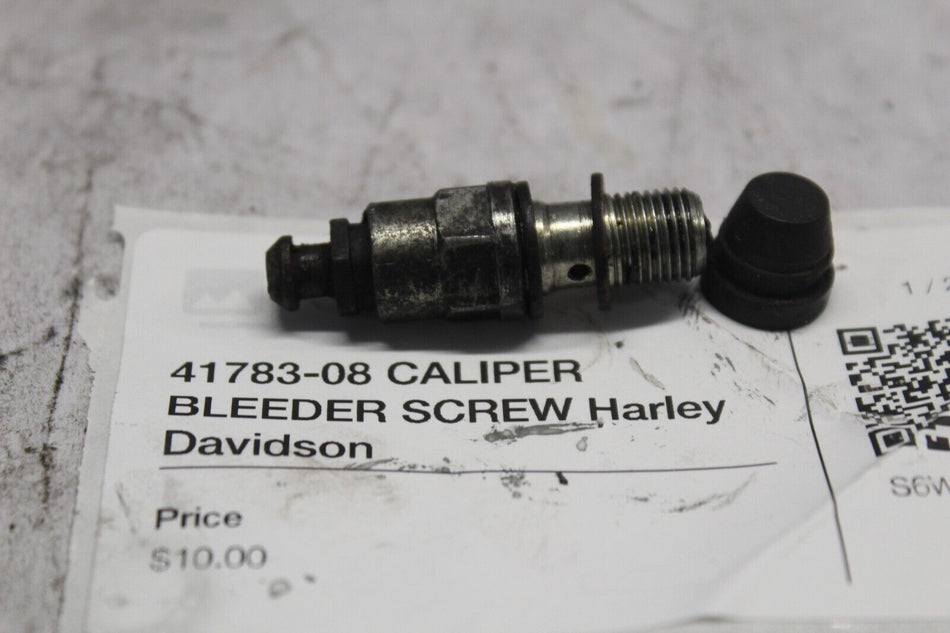 41783-08 CALIPER BLEEDER SCREW Harley Davidson