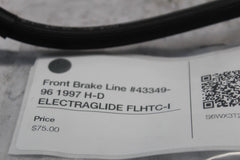 Front Brake Line #43349-96 1997 H-D ELECTRAGLIDE FLHTC-I