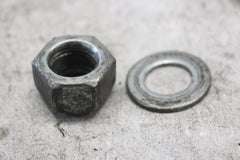 Front Axle Nut & Washer 7813A, 6594 2010 H-D ULTRA CLASSIC FLHTCU