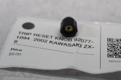 TRIP RESET KNOB 92077-1094 2002 KAWASAKI ZX-6