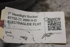 7" Headlight Bucket 67732-71 2000 H-D ELECTRAGLIDE FLHT