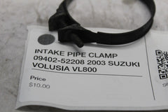 INTAKE PIPE CLAMP 09402-52208 2003 SUZUKI VOLUSIA VL800