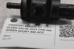 709000991 SOLENOID BLEED VALVE 2023 CAN AM RYKER SPORT 900 ACE