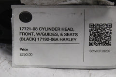 17721-08 CYLINDER HEAD FRONT 17192-06A HARLEY DAVIDSON CHIPPED FIN