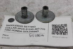 SADDLEBAG SETTING COLLAR 2PCS 81245-463-770 1982 HONDA GOLDWING GL1100A