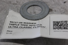 45727-08 WASHER TRIPLE TREE 2010 H-D ULTRA CLASSIC FLHTCU