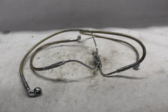 FRONT BRAIDED BRAKELINE DUAL CALIPER 43350-08 NON-ABS 2008 HARLEY-DAVIDSON STREE