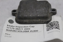 Intake Inspection Cap 11175-38A11 2003 SUZUKI VOLUSIA VL800