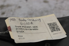 Trunk POCKET, SIDE (TYPE1) 81138-MB9-870ZA