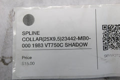 SPLINE COLLAR (25X9.5) 23442-MB0-000 1983 VT750C SHADOW