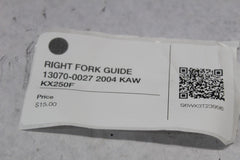 RIGHT FORK GUIDE 13070-0027 2004 KAW KX250F