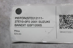 PISTON (STD) 12111-27E10-0F0 2001 SUZUKI BANDIT GSF1200S