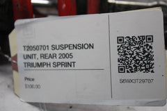 T2050701 SUSPENSION UNIT, REAR 2005 TRIUMPH SPRINT