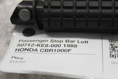 Passenger Step Bar Left 50712-KE8-000 1988 HONDA CBR1000F