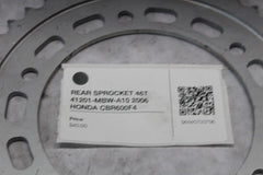REAR SPROCKET 46T 41201-MBW-A10 2006 HONDA CBR600F4