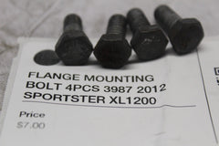 3987 FLANGE MOUNTING BOLT (2) HARLEY DAVIDSON